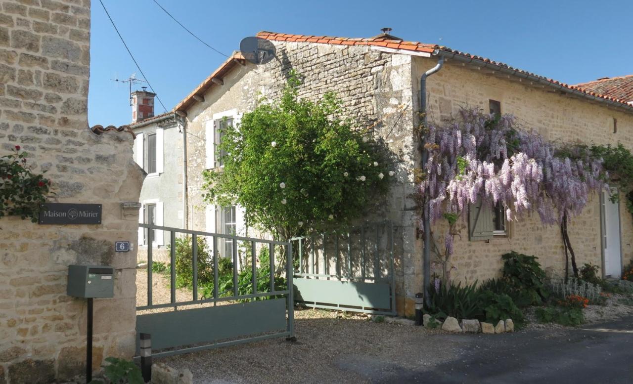 La Maison Murier Chef-Boutonne Esterno foto